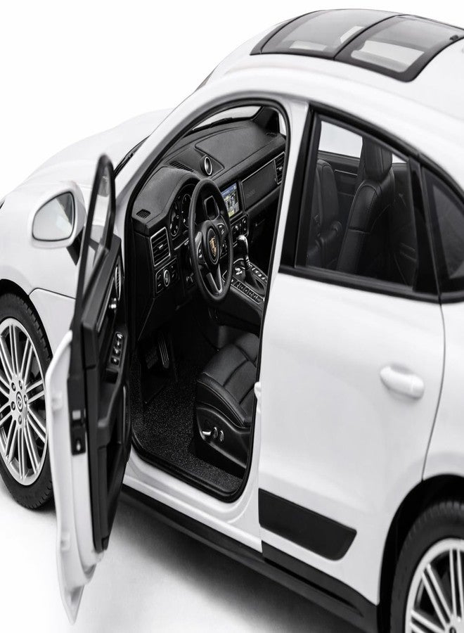Wizplex Welly Official Licensed Porsche Macan 1:24 Scale Metal Diecast Model Car with Opening Doors, Detailed Interior, Collectible Diecast Cars Scale Model SUV - Image 3