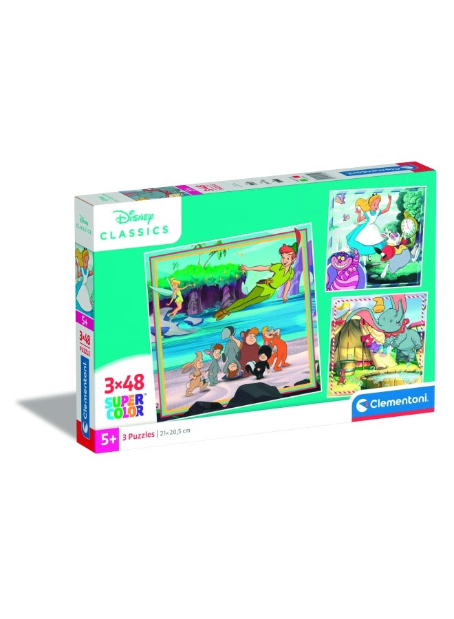 Clementoni Puzzle Disney Classics 3X48pcs - Image 1