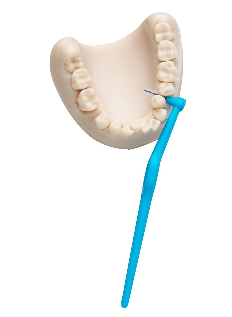 TePe Angle Interdental Brush Blue 0.6 mm 6's - Image 3