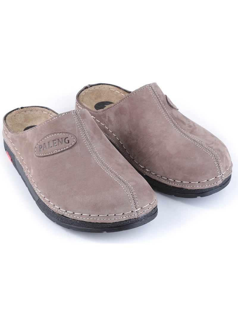 Gezer - Paleng Winter Leather Men's Slippers - Image 1
