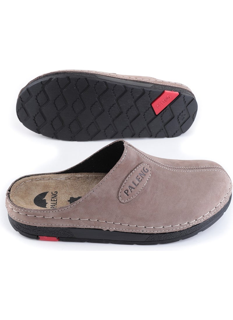 Gezer - Paleng Winter Leather Men's Slippers - Image 1
