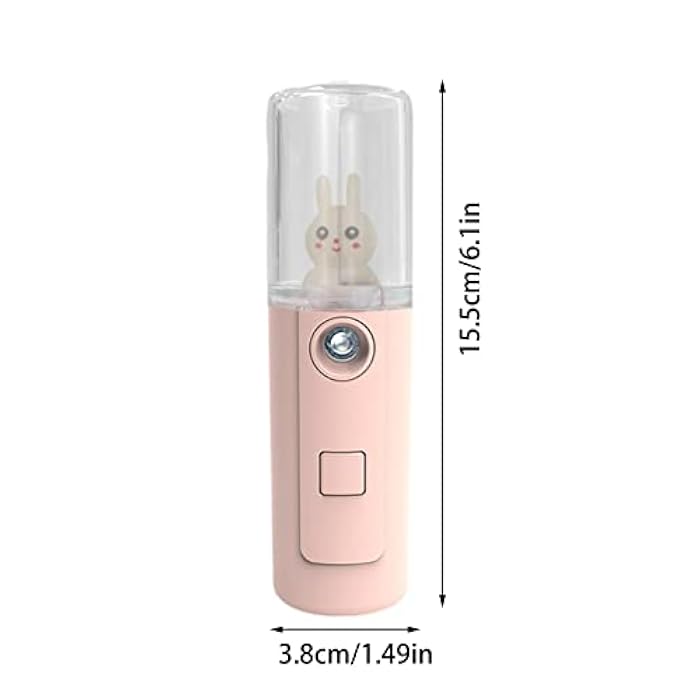 Nano Mister for Eyelash Extensions - Sprayer, Mister, Moisturizing, Portable - USB Rechargeable Mini Facial Steamer for Eyelash Extensions, Skin Care, Face and - Image 4