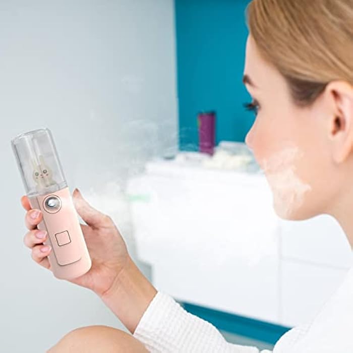 Nano Mister for Eyelash Extensions - Sprayer, Mister, Moisturizing, Portable - USB Rechargeable Mini Facial Steamer for Eyelash Extensions, Skin Care, Face and - Image 3