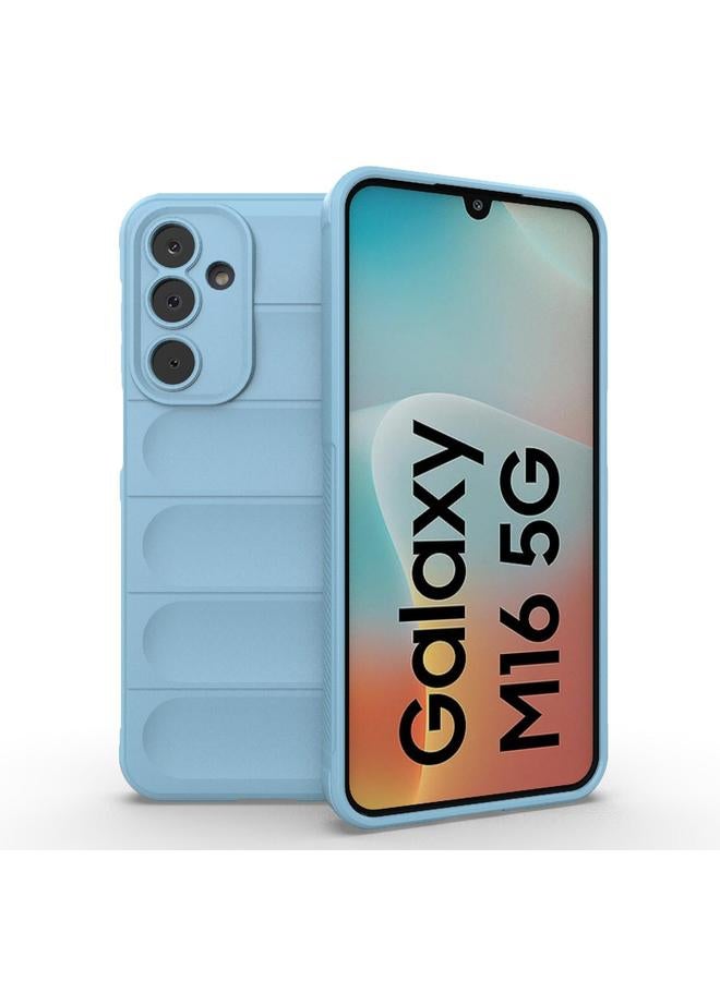 S-TOP Case For Samsung Galaxy M16 5G Magic Shield TPU + Flannel Phone Case - Image 1