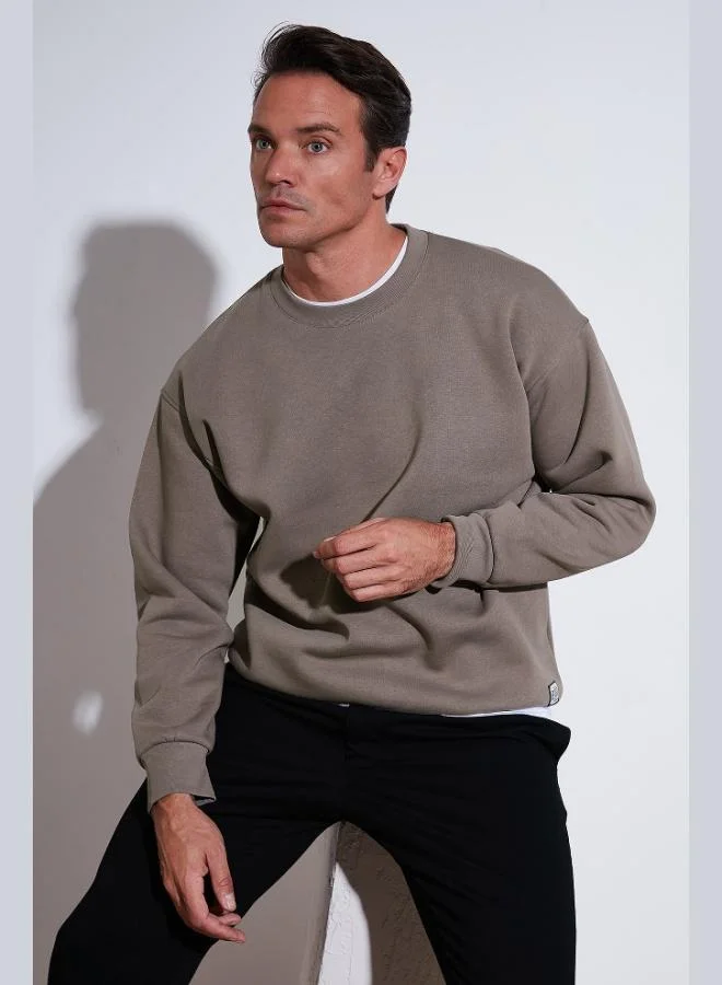 Buratti  Buratti Regular Fit Crew Neck Fleece Lined 2-Pack Men's Sweatshirt 5905255S2 for Men | Best Price UAE
