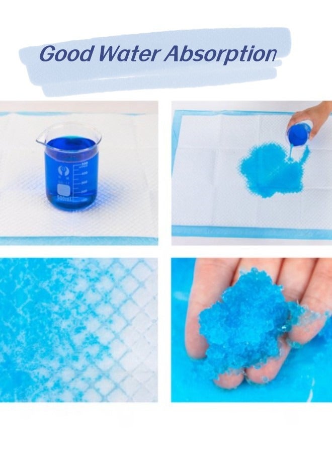 100pcs 33*45cm Dog Urine Pad Charcoal Puppy Pads Disposable Puppy Pads Pet Training Pads Leak-Proof Absorbent Potty Training Pad for Dogs Puppies Cats Kittens or Small Pets - Image 4