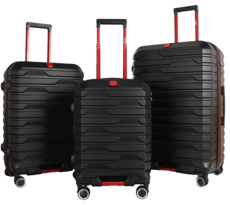 Stargold 3-Piece Premium Hard Shell Luggage Set, TSA Lock Travel Suitcase, Lightweight, Expandable and Durable, 360° Spinner Wheels - Image 1