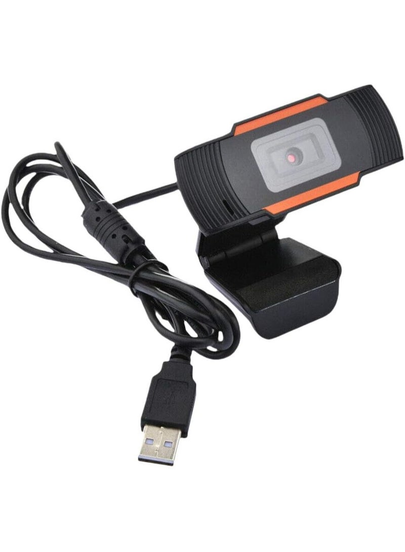 كاميرا ويب HD مع ميكروفون مدمج لأجهزة الكمبيوتر واللابتوب، كاميرا USB للمكالمات المرئية والاجتماعات والتسجيل والبث المباشر - Image 2