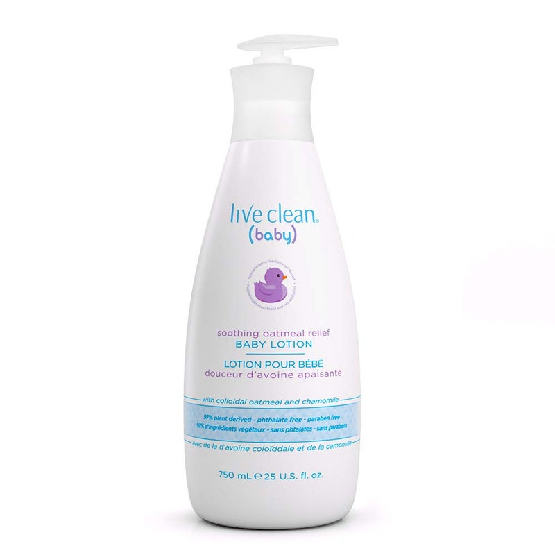 Live Clean Baby Soothing Relief Lotion 77 oz
