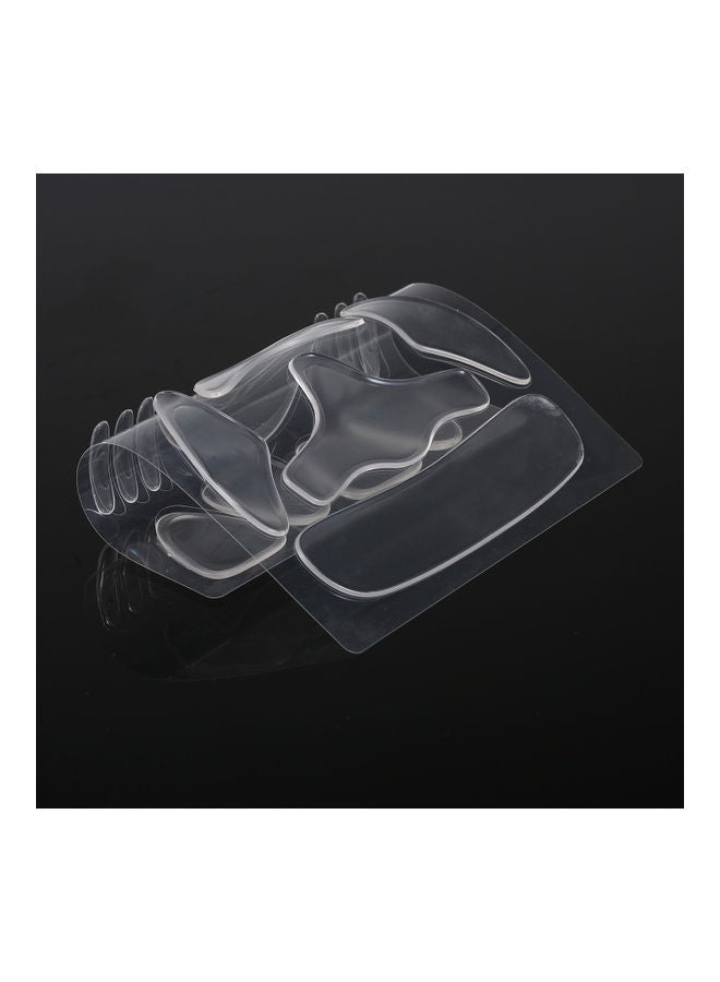 Loquat Reusable Silicone Anti-Aging Wrinkle Patches Pad Set White - Image 4