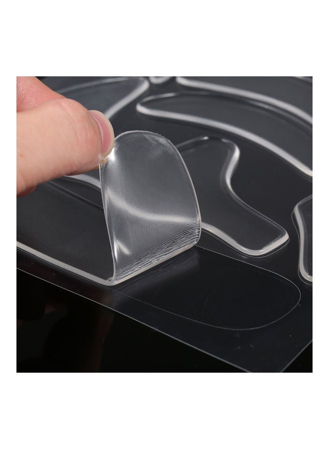 Loquat Reusable Silicone Anti-Aging Wrinkle Patches Pad Set White - Image 2