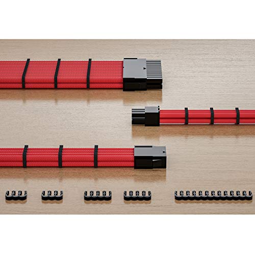 upHere 24 Pieces Set = 24-pin x 4, 8-pin x 12, 6-pin x 8 for 3 mm up to 3.4 mm/0.13inch- Black(3.4 mm/0.13inch)-CM245 - Image 5