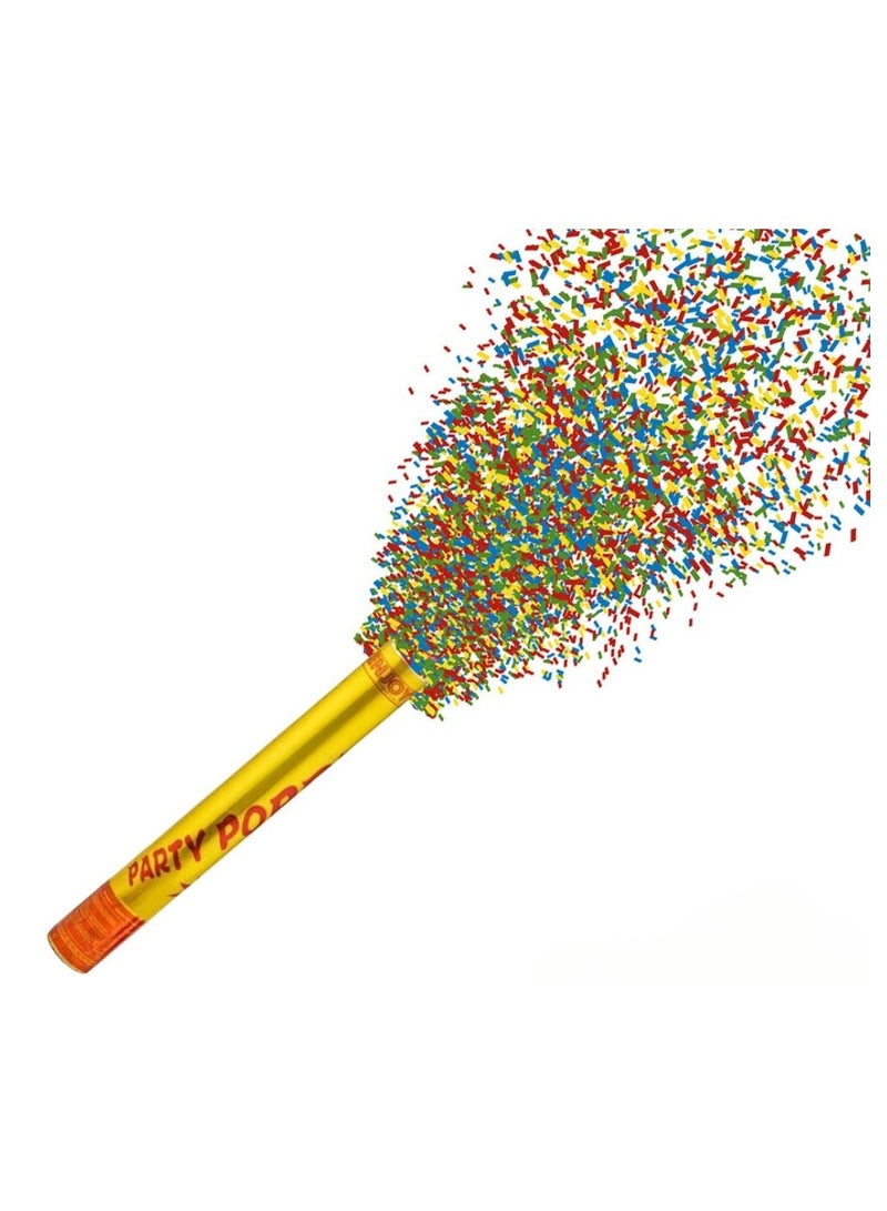 Party Popper Cannon with Colorful Confetti - Image 1