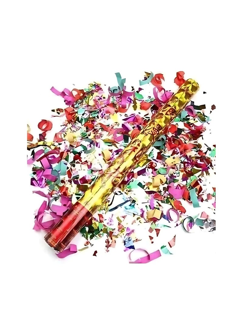 Party Popper Cannon with Colorful Confetti - Image 2
