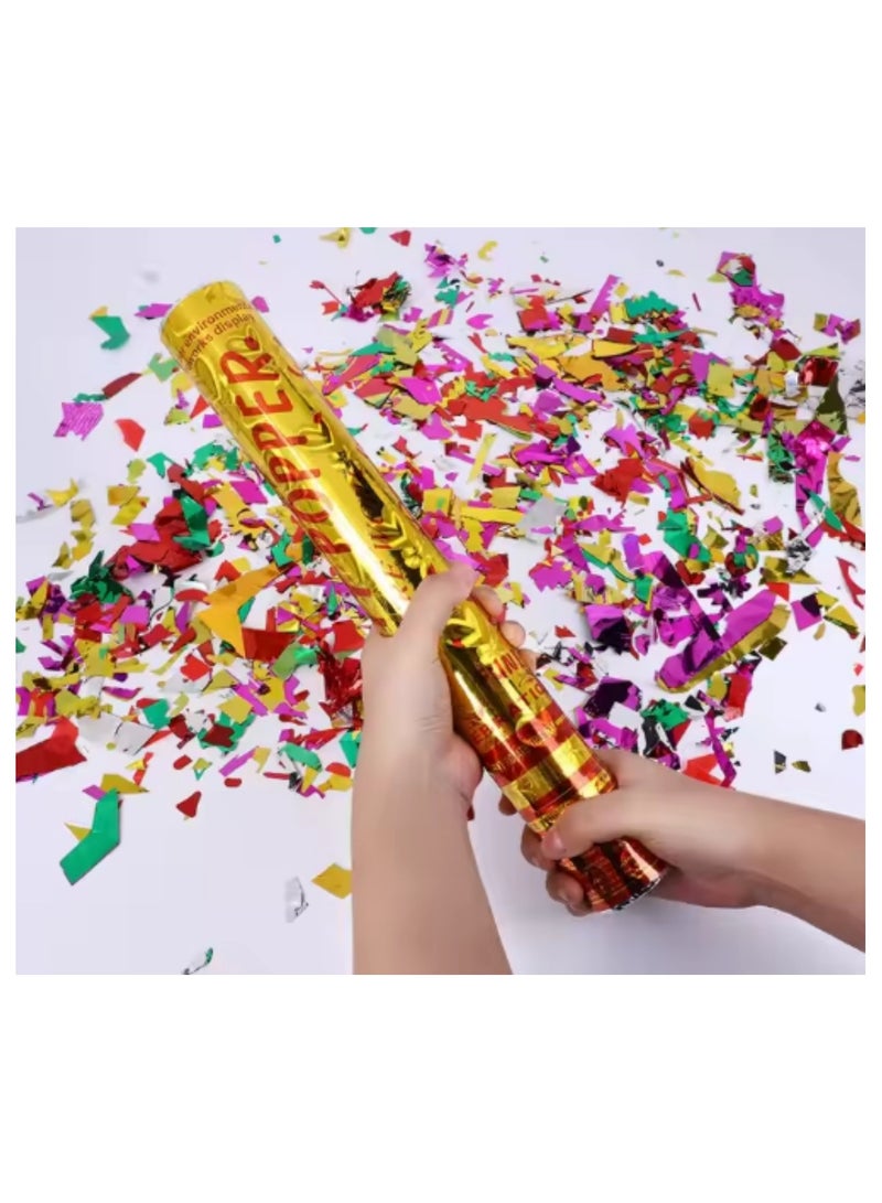 Party Popper Cannon with Colorful Confetti - Image 3