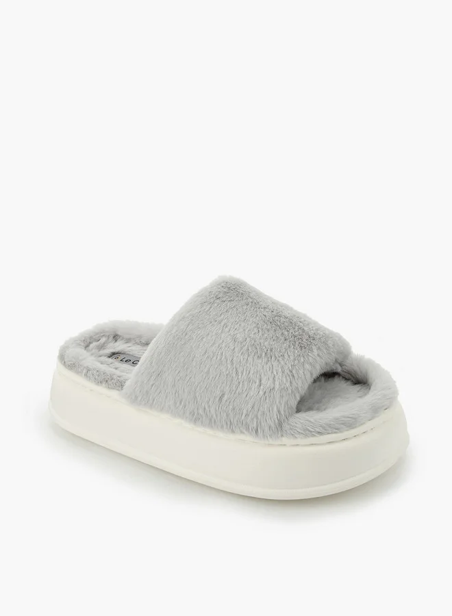 لو كونفورت Women Open Toe Bedroom Slippers