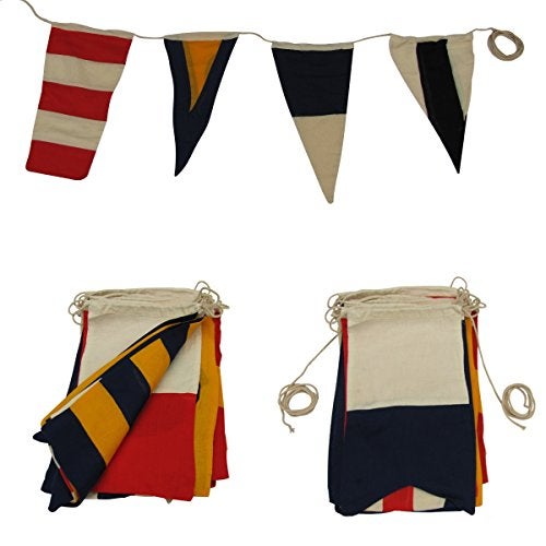 Treasure Gurus Set of 40 International Maritime Nautical Marine Signal Code Flags - Image 5