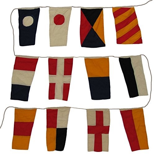 Treasure Gurus Set of 40 International Maritime Nautical Marine Signal Code Flags - Image 4