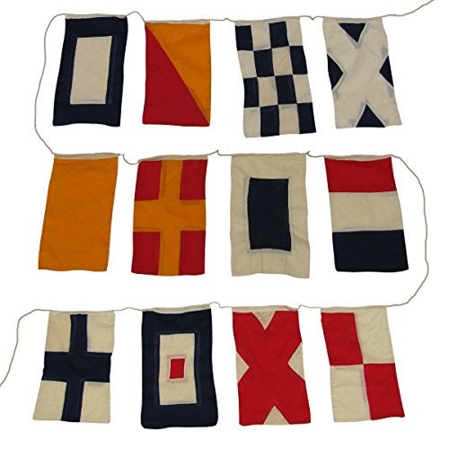 Treasure Gurus Set of 40 International Maritime Nautical Marine Signal Code Flags - Image 3