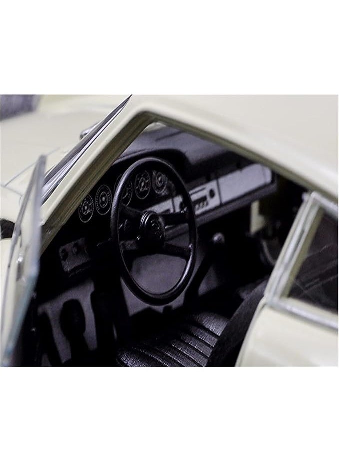 Welly 1:24 Scale Porsche 911 Turbo Die-Cast Model Car, Zinc Alloy Metal Collectible with Manual Push Operation, Detailed Sports Car Replica for Display and Collectors - Image 4