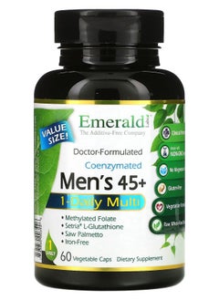 Emerald Laboratories Coenzymated Men's 45+ 1-Daily Multi 60 Vegetable Caps 