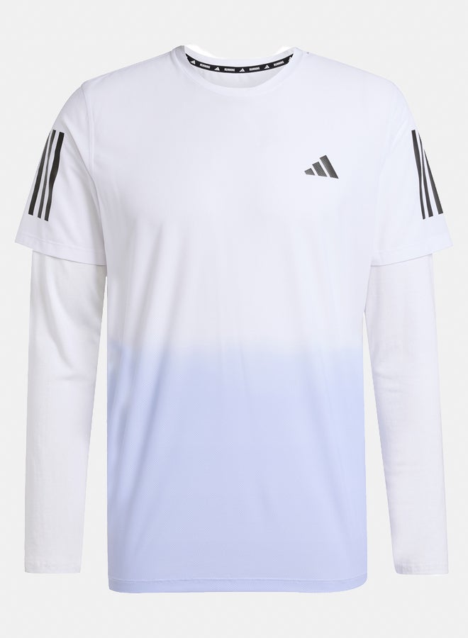 Adidas Own the Run CLIMACOOL Colorblock T-Shirt - Image 2
