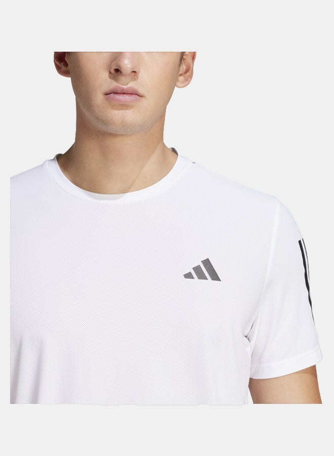 Adidas Own the Run CLIMACOOL Colorblock T-Shirt - Image 3