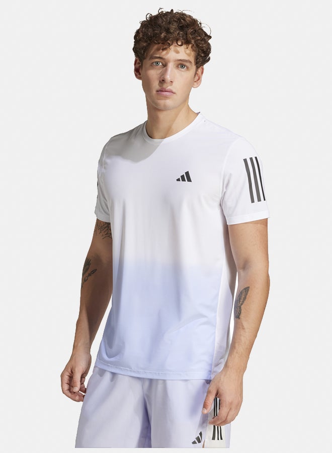 Adidas Own the Run CLIMACOOL Colorblock T-Shirt - Image 1