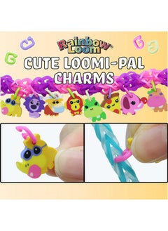 Rainbow Loom Rainbow Loom: Loomi-Pals Collectible 4 PK Bundle: Zoo, Dino, Fairy, Food - 4 Rubber Band DIY Charm Bracelet Kits, Design & Create, Ages 7+  - Image 3