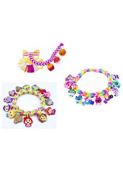 Rainbow Loom Rainbow Loom: Loomi-Pals Collectible 4 PK Bundle: Zoo, Dino, Fairy, Food - 4 Rubber Band DIY Charm Bracelet Kits, Design & Create, Ages 7+  - Image 2