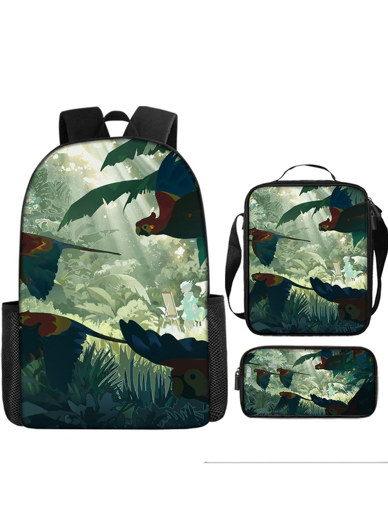 Schoolbags can be used for students and adults to exercise - casual style-3 - 533 - Image 1