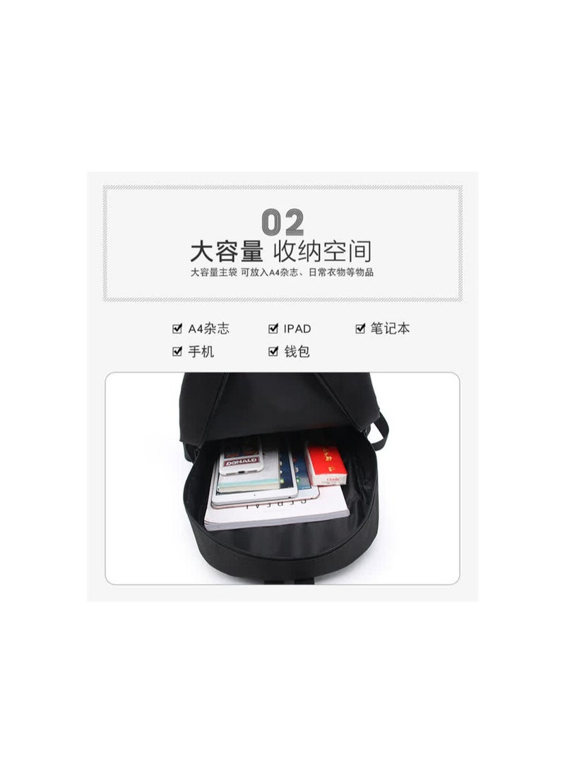 Schoolbags can be used for students and adults to exercise - casual style-3 - 533 - Image 2