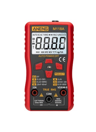 M118A Auto Ranging Digital Multimeter High-Accuracy TRMS 6000 Counts Voltage Current Ohm Capacitance Diode Multi Tester - pzsku/ZF9D218F4085509DBC9D7Z/45/_/1697185953/c84c155e-8951-497c-b545-b2760d9236c5