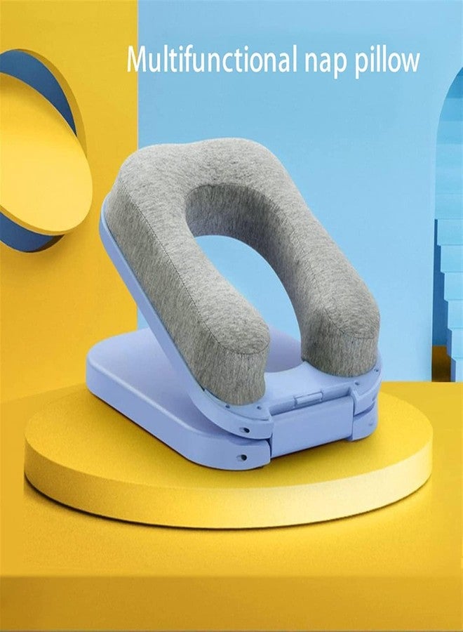 DOKMOE Desk Nap Pillow, Office Students Desk Table Nap Sleeping Pillow, Face Down for Napping Work Kids Adult, Portable Nap Face Pillow Down Napping Pillow for Teenagers Students - Image 2