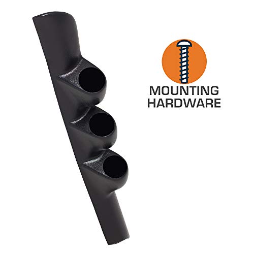 GlowShift Black Triple Pillar Gauge Pod Compatible with Dodge Ram Cummins 1500 2500 3500 1998-2002 - ABS Plastic - Mounts (3) 2-1/16" (52mm) Gauges to Truck's A-Pillar - Image 3