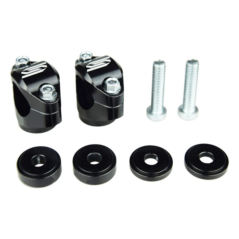 SCAR Oversize Handlebar Risers Bar Mounts Clamps 1 18 28mm Compatible with KTM SX SXF XC XCF TPI 125 150 250 350 450 HUSQVARNA TC FC FX TX 1622
