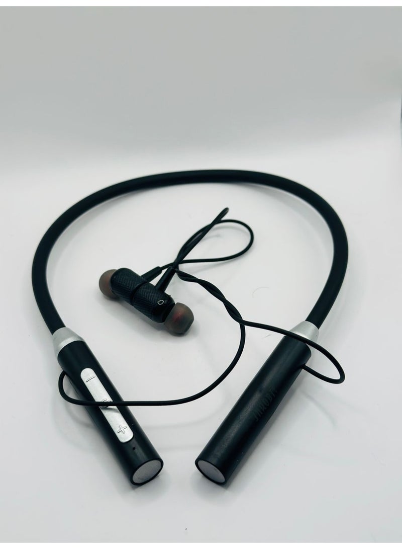 JNUOBI ZD 02 Magnetic Sports Bluetooth Neckband with ANC - Image 1