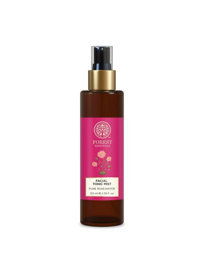 Forest Essentials - Pure Rosewater (Toner) Facial Tonic Mist | Hydrating Daily Toner | For Glowing Skin | Hydrates Plumps & Minimises Open Pores - Image 1