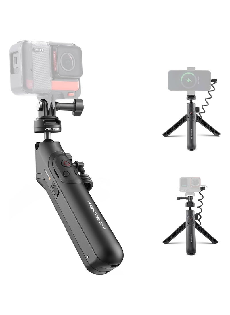 PGYTECH - PGYTECH CapLock MantisPod Power Grip (Insta360 Edition) - Image 1