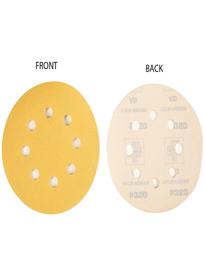 Taparia 5" (125 mm) Velcro Disc,5 Pc x Grit 60, 100, 180, 320. Pack of 20 - Image 2