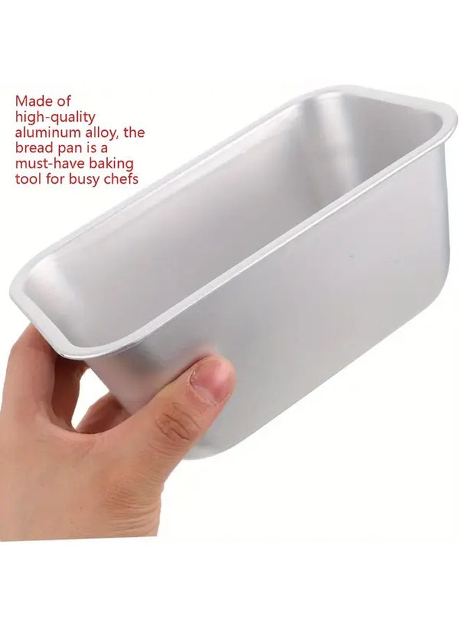 3pcs Nonstick Aluminum Baking Pans Set for Bread Cheesecake Meat Rolls - Image 4