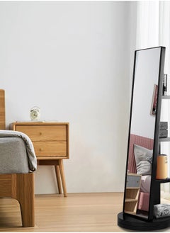 Home Decoration Movable Rotating Full-Length Mirror Cabinet with Storage Space 36*36*165cm - pzsku/ZF9D28B295109D56123FBZ/45/_/1734080660/cc7a37f1-3def-4706-9fe2-c9019d3ffbd0