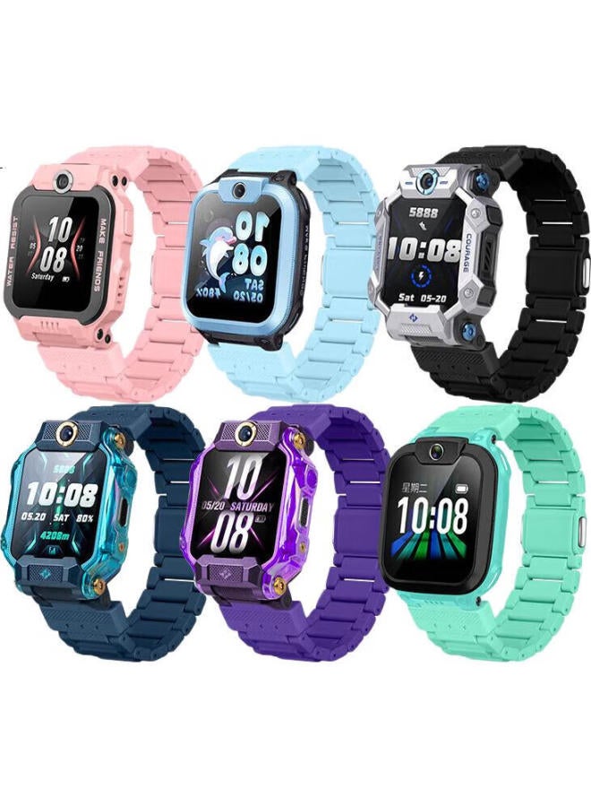 Ten Flashes Tenflash Kids Smart Watch Band Z10/Z9/Z8A Magnetic Buckle Wristband For Z7S/Z6P/Z6/Z3/D3/Z2/Q2A/D2/Q1A/Z5A Blue Ocean - Image 1