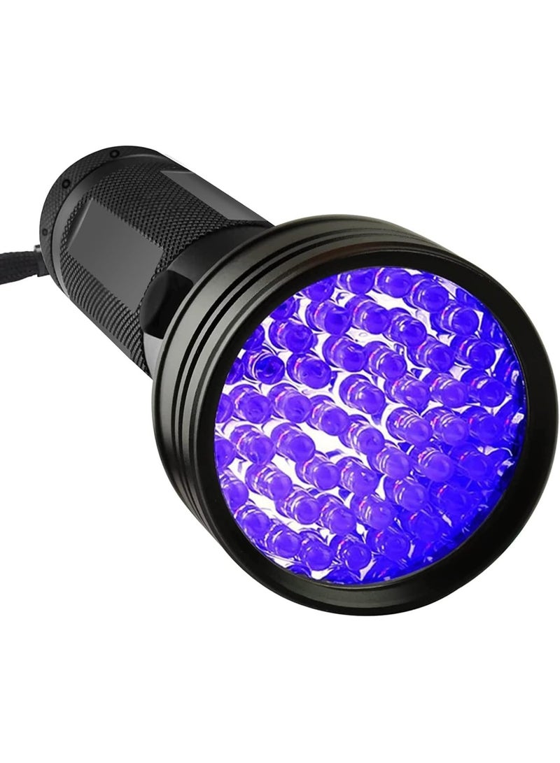 UV Black Light 51 LED 395nm Flashlight – Detects Pet Urine, Bed Bugs, and Hidden Stains on Carpets and Clothes – Portable Flashlight for Home Inspection - Image 1