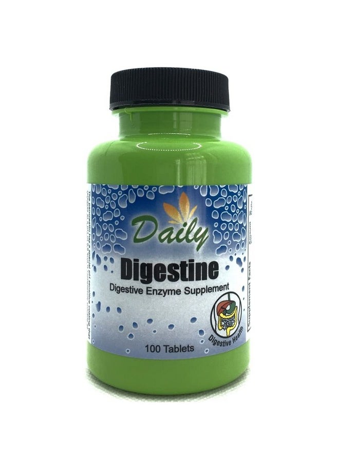 Daily Manufacturing Daily Digestine™ (Digestive Enzymes 100 Tablets)  - Image 2