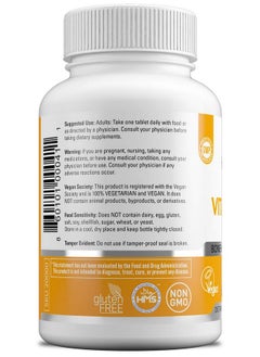Hayat Vitamins Vegan Natural Vitamin D 2400 Iu D2 Certified Halal (Pack Of 3)  - Image 4
