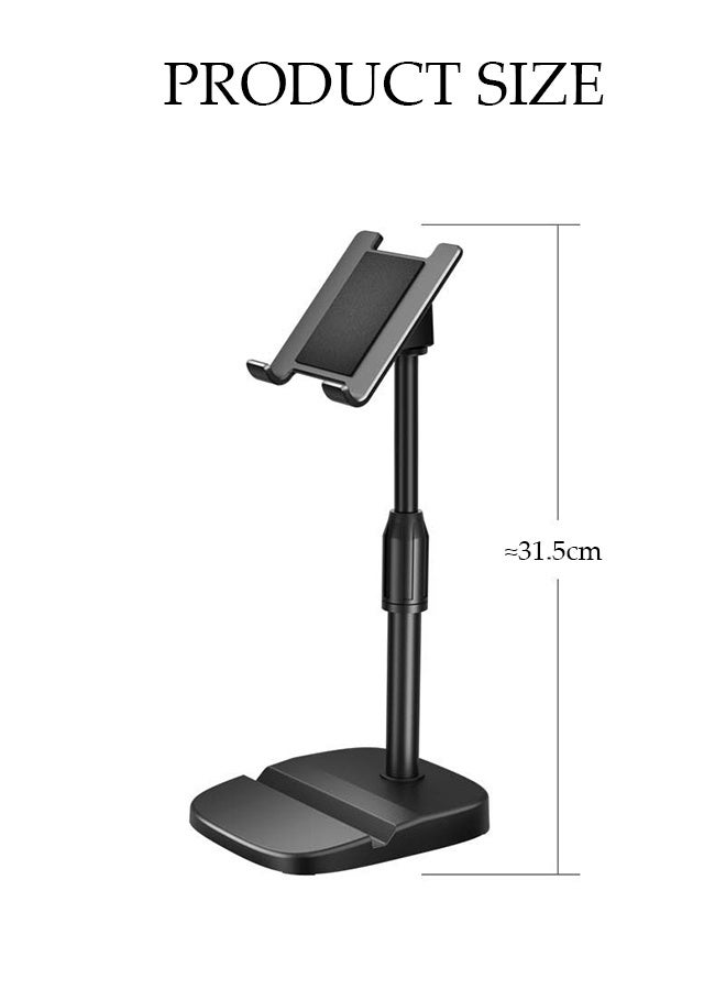 DUNISO Phone Holder，Phone Stand for Desk，Portable Adjustable Height Tablet Holder,Universal for Mobile Phones and Tablets - Image 2