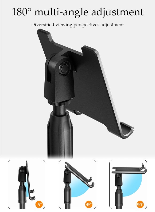 DUNISO Phone Holder，Phone Stand for Desk，Portable Adjustable Height Tablet Holder,Universal for Mobile Phones and Tablets - Image 4