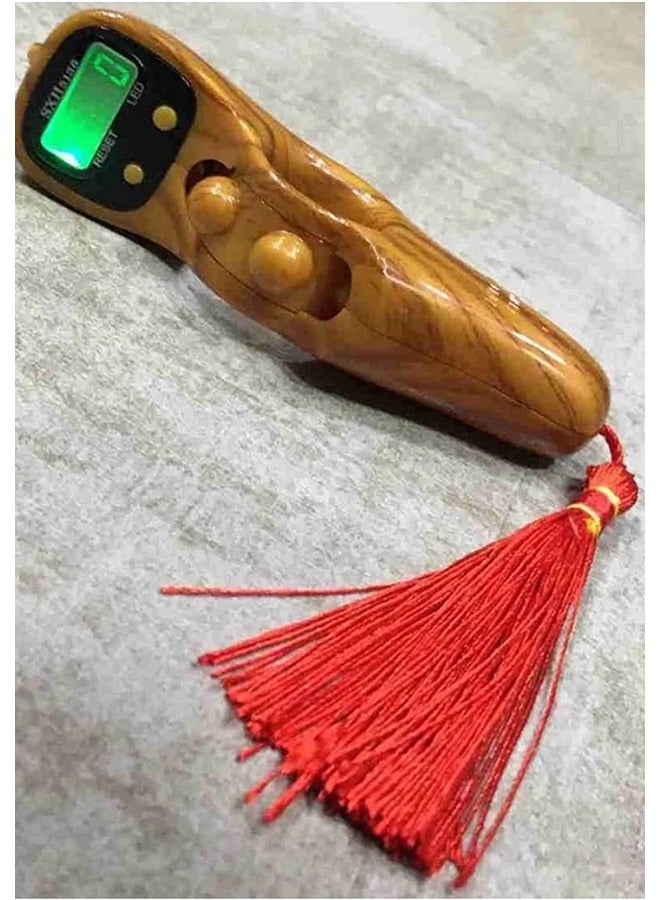 Rotating Beads Islamic Digital Counter, Zikr Counter & Finger Tally Counter - Image 3