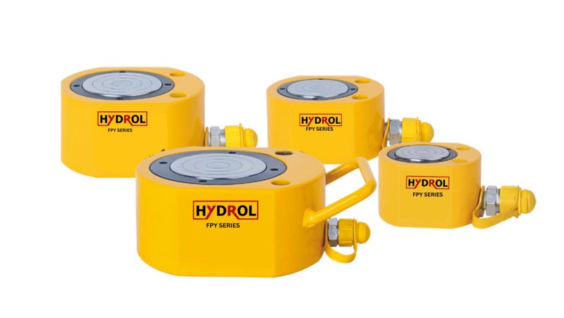 Hydrol High Pressure Hydraulic Pancake Jack, FPY 10 Ton - Image 1